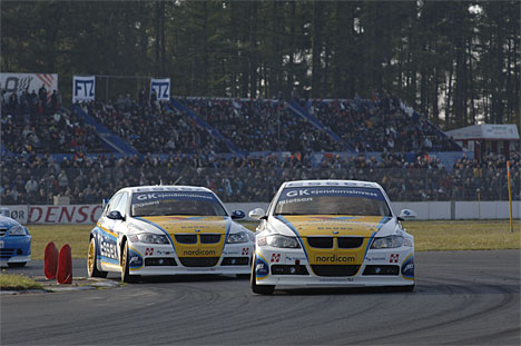 John Nielsen og Casper Elgaard leverede en suveræn indsats i dag på FDM Jyllandsringen og satte dermed et effektivt punkt for Team Essex’ DTC-deltagelse